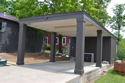 pictures of carports with columns